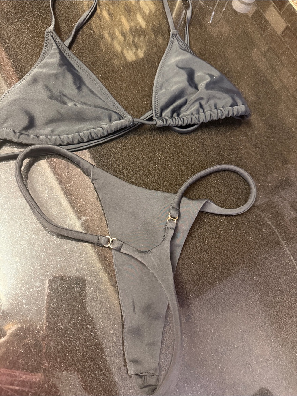 BlackTriangle Bikini Set